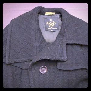 Mackage black jacket / peacoat
